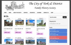York & District Family History Society Shop